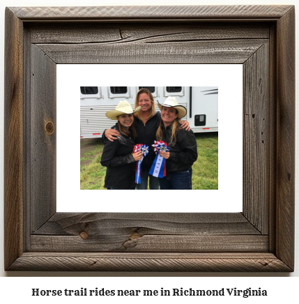 horse trail rides near me in Richmond, Virginia